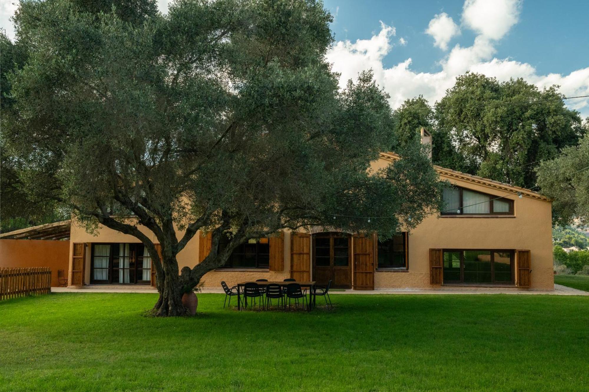 Casa Rural El Bruguer Vell Santa Eulalia de Ronsana Экстерьер фото